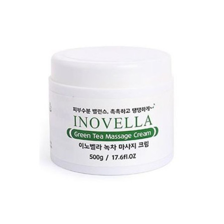 이노벨라 마사지크림 녹차 화장품 영양 보습크림 500g